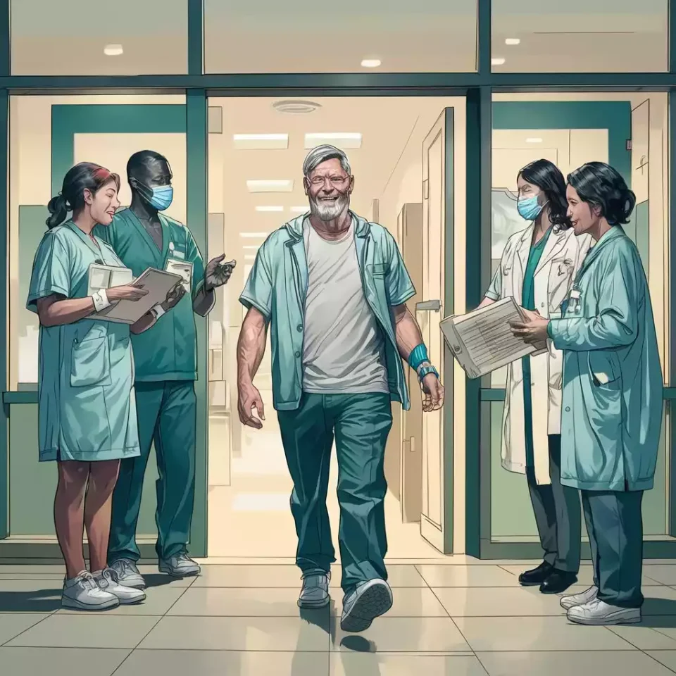 happy_patient_middle_age_man_leaves_hospital